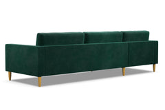 Samson 2pc Sectional Sofa :: Leg Finish: Natural / Configuration: LAF - Chaise on the Left