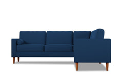 Samson 2pc L-Sectional Sofa :: Leg Finish: Pecan