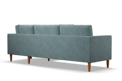 Samson 2pc L-Sectional Sofa :: Leg Finish: Pecan