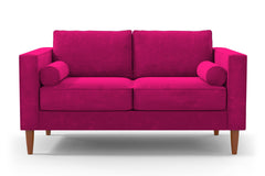 Samson Loveseat :: Leg Finish: Pecan / Size: Loveseat - 60&quot;w