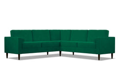 Samson 2pc L-Sectional Sofa :: Leg Finish: Espresso