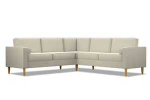 Samson 2pc L-Sectional Sofa :: Leg Finish: Natural