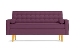 Saturn Loveseat :: Leg Finish: Natural / Size: Loveseat - 56.5&quot;w
