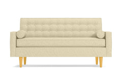 Saturn Loveseat :: Leg Finish: Natural / Size: Loveseat - 56.5&quot;w