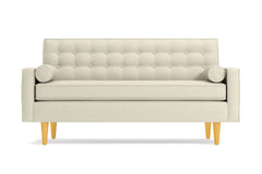 Saturn Loveseat :: Leg Finish: Natural / Size: Loveseat - 56.5&quot;w