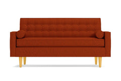 Saturn Loveseat :: Leg Finish: Natural / Size: Loveseat - 56.5&quot;w