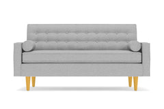 Saturn Loveseat :: Leg Finish: Natural / Size: Loveseat - 56.5&quot;w