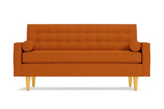 Saturn Loveseat :: Leg Finish: Natural / Size: Loveseat - 56.5&quot;w