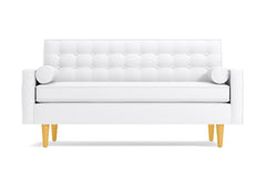 Saturn Loveseat :: Leg Finish: Natural / Size: Loveseat - 56.5&quot;w