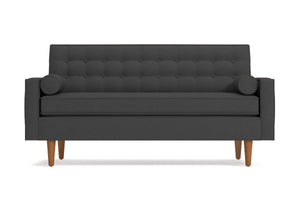 Saturn Apartment Size Sofa :: Leg Finish: Pecan / Size: Apartment Size - 68.5