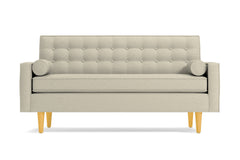Saturn Loveseat :: Leg Finish: Natural / Size: Loveseat - 56.5&quot;w