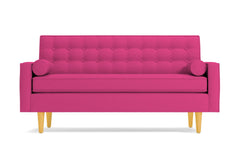 Saturn Loveseat :: Leg Finish: Natural / Size: Loveseat - 56.5&quot;w