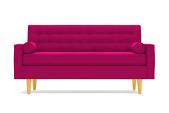Saturn Loveseat :: Leg Finish: Natural / Size: Loveseat - 56.5&quot;w
