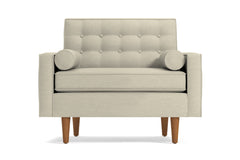 Saturn Chair :: Leg Finish: Pecan
