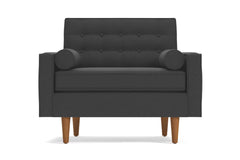 Saturn Chair :: Leg Finish: Pecan