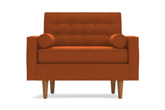 Saturn Chair :: Leg Finish: Pecan