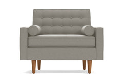 Saturn Chair :: Leg Finish: Pecan