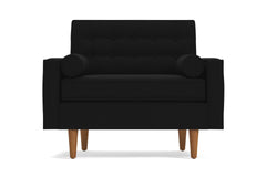 Saturn Chair :: Leg Finish: Pecan