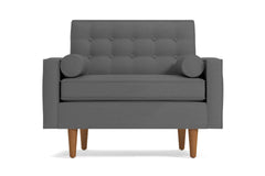 Saturn Chair :: Leg Finish: Pecan