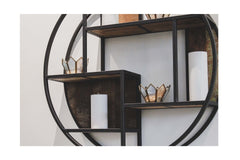 Sawyer Round Wall Shelf