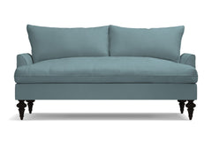 Saxon Apartment Size Sofa :: Leg Finish: Espresso / Size: Apartment Size - 72&quot;w