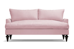 Saxon Loveseat :: Leg Finish: Espresso / Size: Loveseat - 66&quot;w