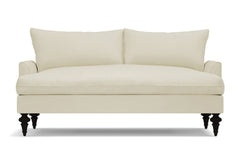Saxon Apartment Size Sofa :: Leg Finish: Espresso / Size: Apartment Size - 72&quot;w