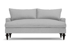 Saxon Apartment Size Sofa :: Leg Finish: Espresso / Size: Apartment Size - 72&quot;w