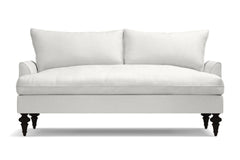 Saxon Apartment Size Sofa :: Leg Finish: Espresso / Size: Apartment Size - 72&quot;w