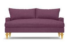Saxon Apartment Size Sofa :: Leg Finish: Natural / Size: Apartment Size - 72&quot;w