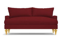 Saxon Apartment Size Sofa :: Leg Finish: Natural / Size: Apartment Size - 72&quot;w