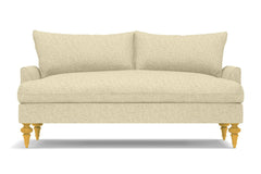 Saxon Apartment Size Sofa :: Leg Finish: Natural / Size: Apartment Size - 72&quot;w