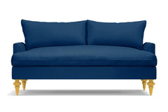Saxon Apartment Size Sofa :: Leg Finish: Natural / Size: Apartment Size - 72&quot;w