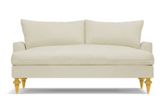 Saxon Apartment Size Sofa :: Leg Finish: Natural / Size: Apartment Size - 72&quot;w