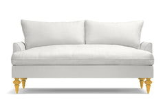 Saxon Loveseat :: Leg Finish: Natural / Size: Loveseat - 66&quot;w
