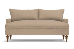 Saxon Loveseat :: Leg Finish: Pecan / Size: Loveseat - 66&quot;w