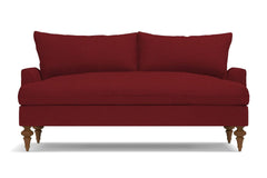 Saxon Apartment Size Sofa :: Leg Finish: Pecan / Size: Apartment Size  - 72&quot;w