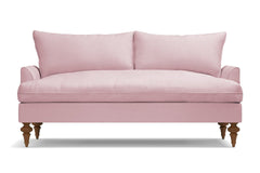 Saxon Loveseat :: Leg Finish: Pecan / Size: Loveseat - 66&quot;w
