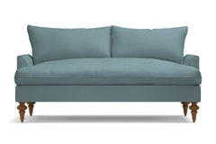 Saxon Loveseat :: Leg Finish: Pecan / Size: Loveseat - 66&quot;w