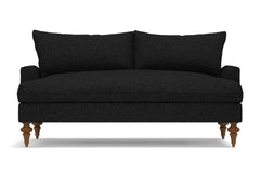 Saxon Loveseat :: Leg Finish: Pecan / Size: Loveseat - 66&quot;w
