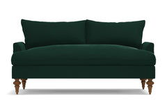 Saxon Loveseat :: Leg Finish: Pecan / Size: Loveseat - 66&quot;w