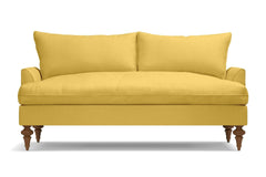 Saxon Loveseat :: Leg Finish: Pecan / Size: Loveseat - 66&quot;w