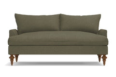 Saxon Loveseat :: Leg Finish: Pecan / Size: Loveseat - 66&quot;w