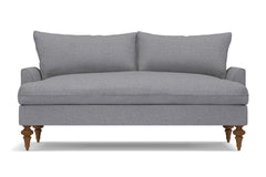 Saxon Apartment Size Sofa :: Leg Finish: Pecan / Size: Apartment Size  - 72&quot;w