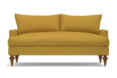 Saxon Loveseat :: Leg Finish: Pecan / Size: Loveseat - 66&quot;w