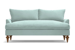 Saxon Loveseat :: Leg Finish: Pecan / Size: Loveseat - 66&quot;w