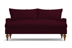 Saxon Loveseat :: Leg Finish: Pecan / Size: Loveseat - 66&quot;w