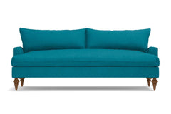 Saxon Sofa :: Leg Finish: Pecan