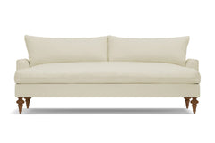 Saxon Sofa :: Leg Finish: Pecan