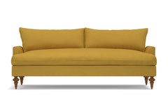 Saxon Sofa :: Leg Finish: Pecan